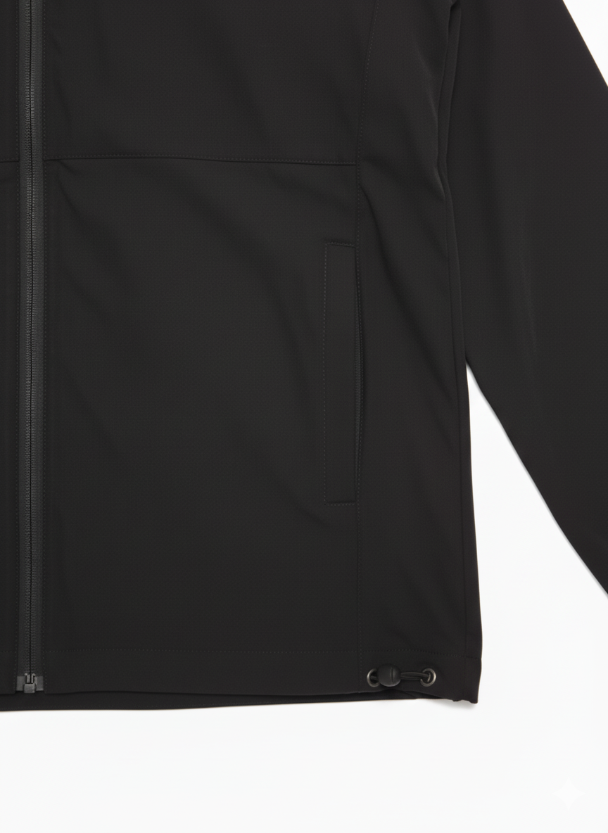 CHAQUETA TÉCNICA LIGERA NEGRA