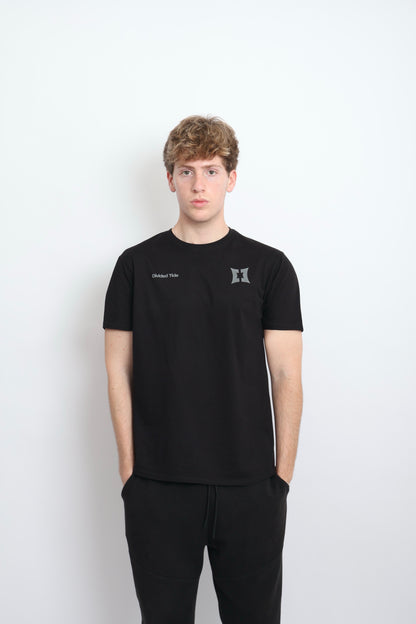 CAMISETA "HERE TO PERFORM." NEGRA