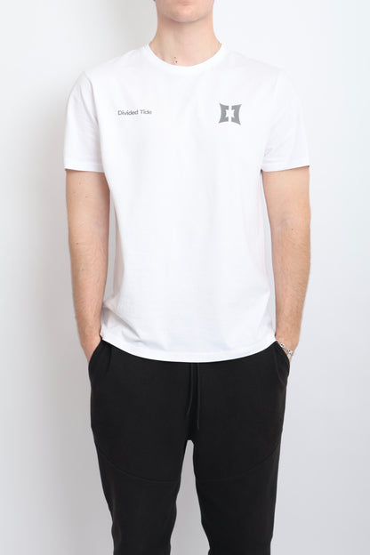 CAMISETA "HERE TO PERFORM." BLANCA